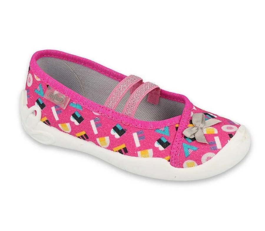 BEFADO 116Y295 31 dievčenské baleríny ružové písmená 33 116Y295_33