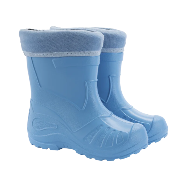 Obrázok z BEFADO 162P133 zateplené holínky světle modré KOLMAX 050 modrý