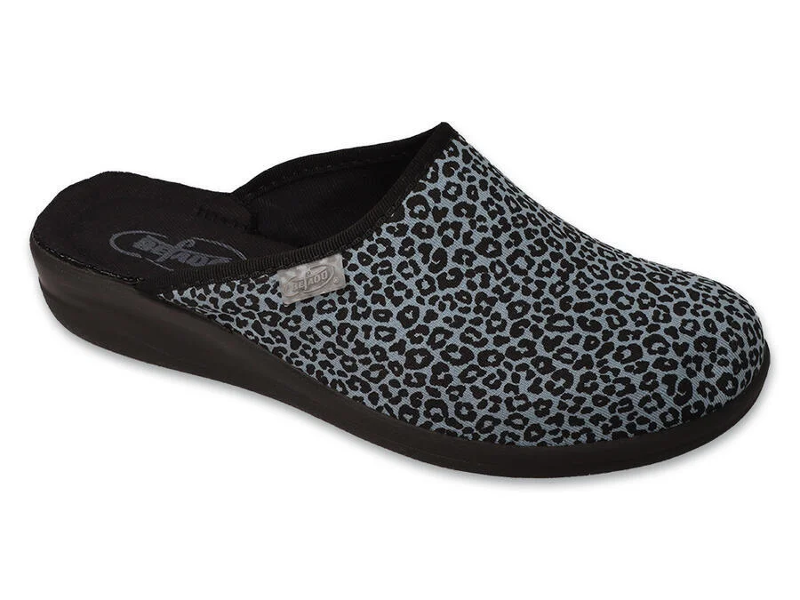 BEFADO 551D006 pantofle HOME GO modré 38 551D006_38