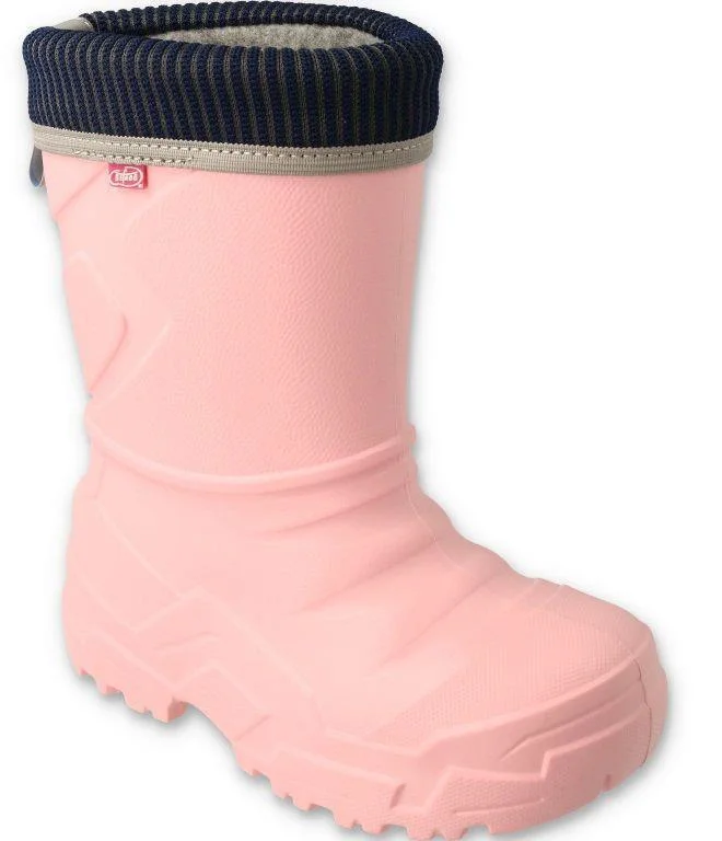 BEFADO 162X307 162Y307 zateplené čižmy svetloružové 33 162X307_33