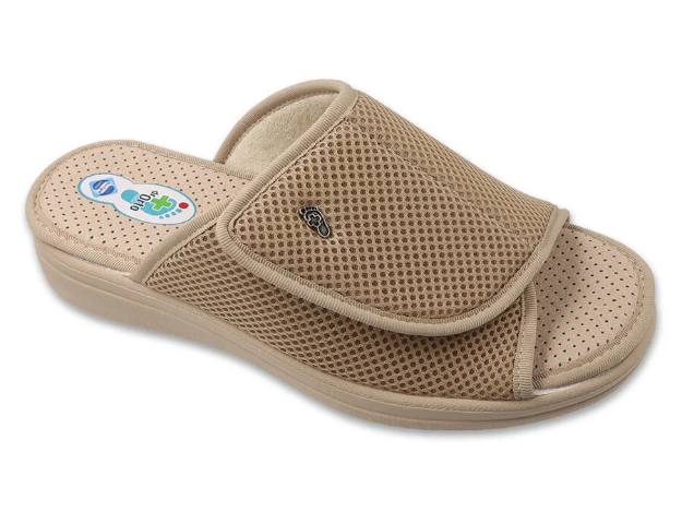 Obrázok z BEFADO 078D004 DrORTO SYSTEM dámské pantofle béžové