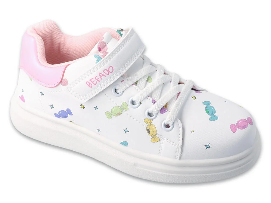 BEFADO 514X032 tenisky SPORT CANDY GUMMY bílé 32 514X032_32