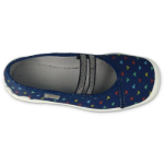 Obrázok z BEFADO 116Y308 dievčenské balerínky s modrými mašľami