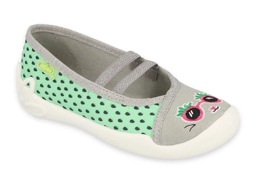 BEFADO 116X304 dievčenské baleríny 2G zelenokožené 25 116X304_25
