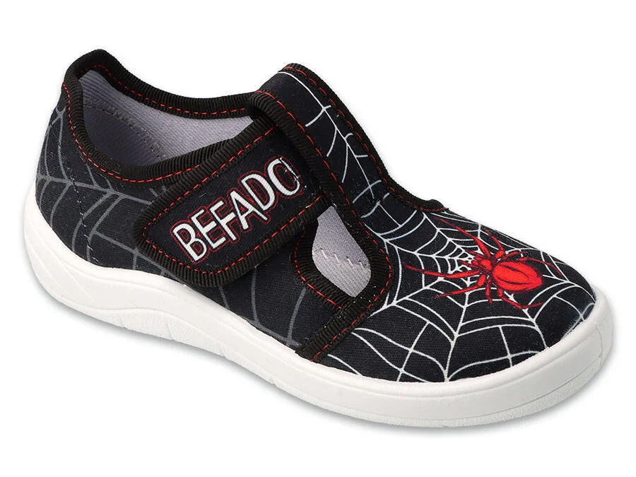 BEFADO 911X0 chlapecké bačkorky 1SZ pavouk 28 911X025_28