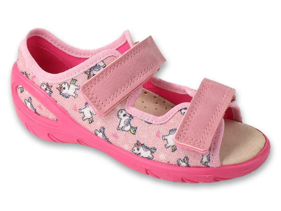 BEFADO 063X019 SUNNY dívčí sandálky jednorožci 27 063X019_27