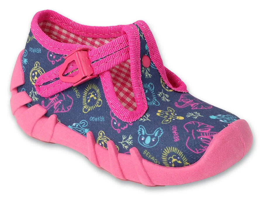 BEFADO 110N492 dívčí bačkorky SPEEDY zvířátka 25 110N492_25