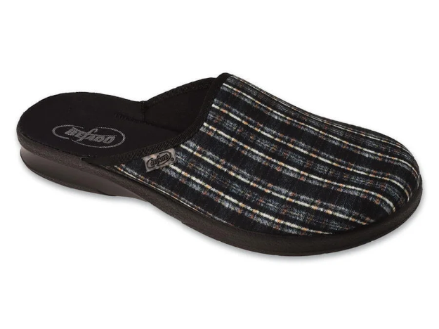 Obrázok z BEFADO 548M045 pánské pantofle LEON ZŠ černé