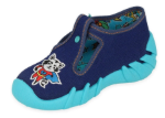 Obrázok z BEFADO 110P440 chlapčenské modré papuče HERO