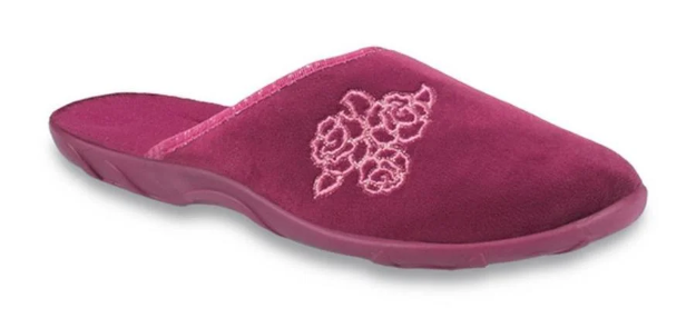 Obrázok z BEFADO 235D158 PAULA Základná škola bordová papuče