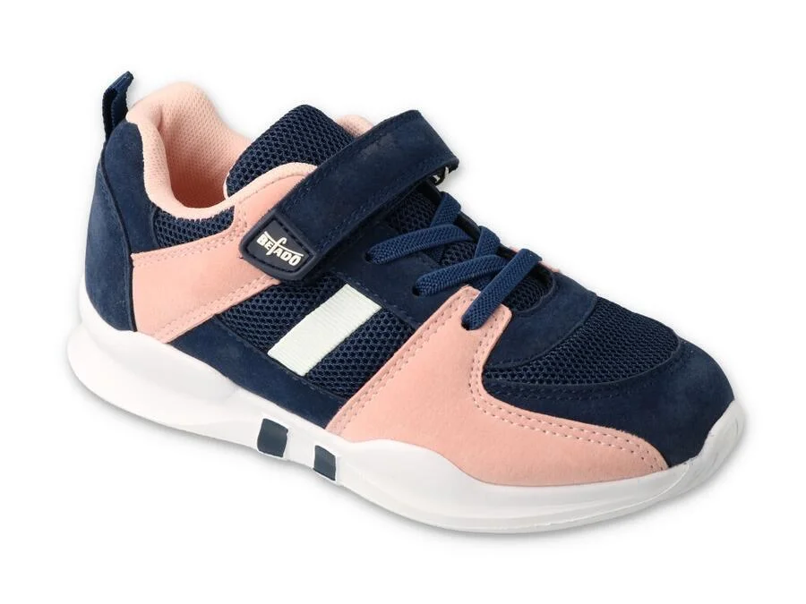 BEFADO 516Y128 tenisky SPORT STRIPE pink blue 35 516Y128_35