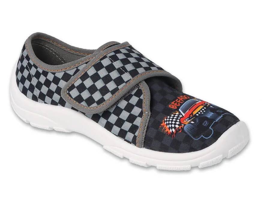 BEFADO 974Y540 chlapčenské papuče 1SZ auto 35 974Y540_35