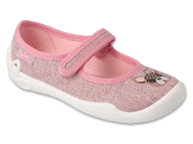 Obrázok z BEFADO 114Y553 dívčí balerínky růžové srnka