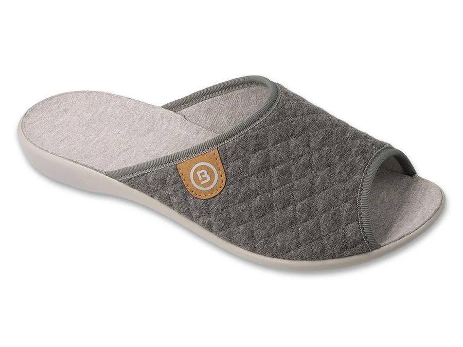 BEFADO 255D009 HOME GO pantofle VIKI šedé 36 255D009_36