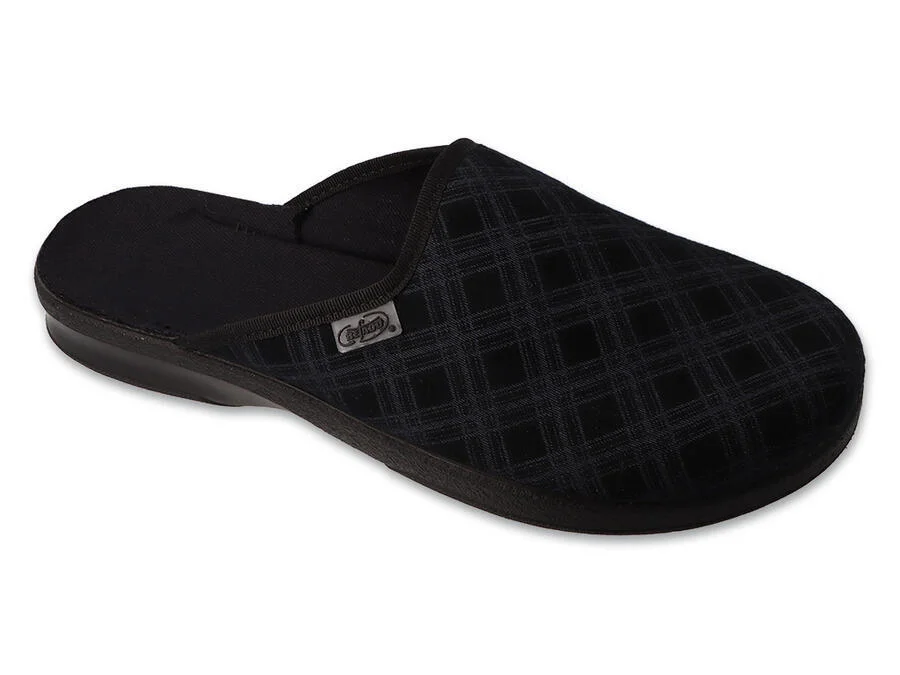 BEFADO 548M052 pánské pantofle LEON ZŠ černé 41 548M052_41