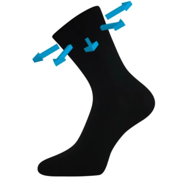 Obrázok z Ponožky LONKA Drbambik black 3 páry