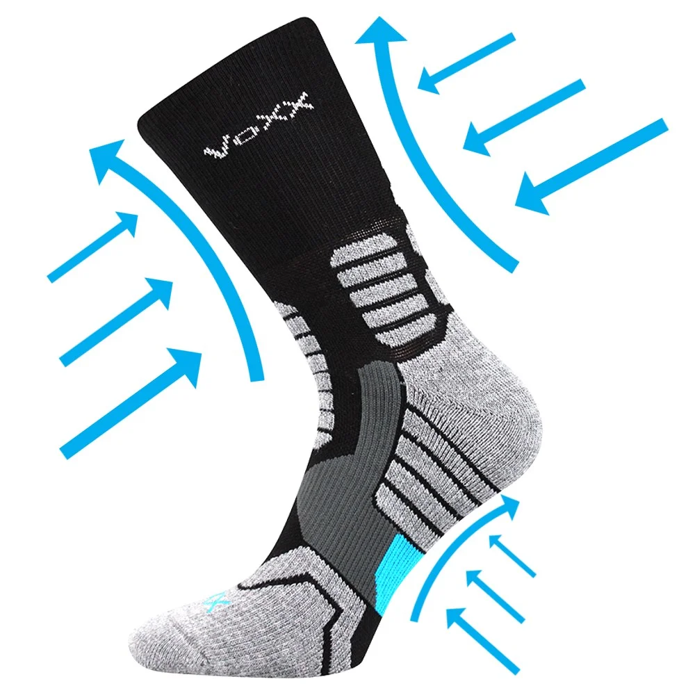 VOXX kompresné ponožky Ronin čierne 1 pár 39-42 111138