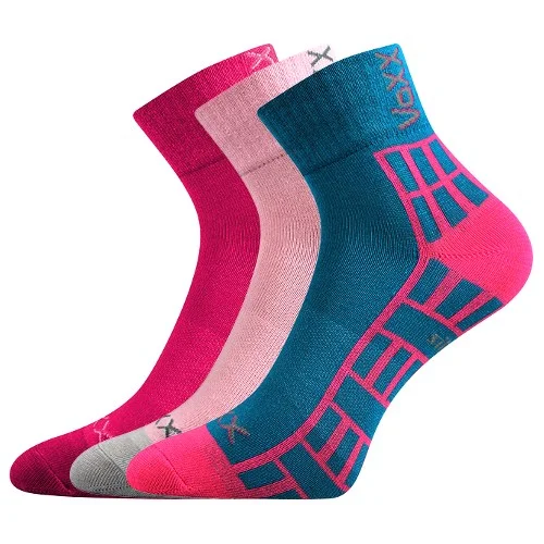 VOXX ponožky Maik mix A - dievča 3 páry 20-24 101489