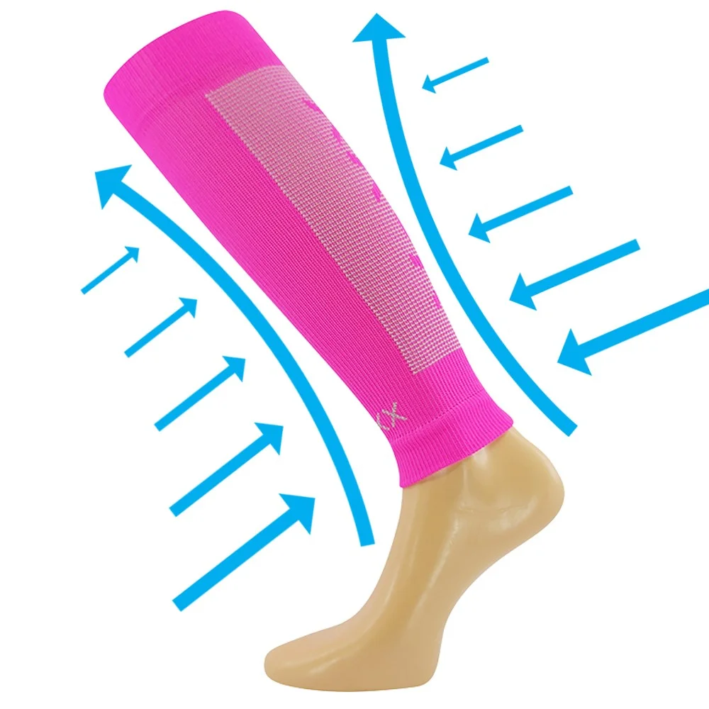 VOXX® Kompresné rukávy Formig - lýtkové neónovo ružové 1 pár L-XL 117970