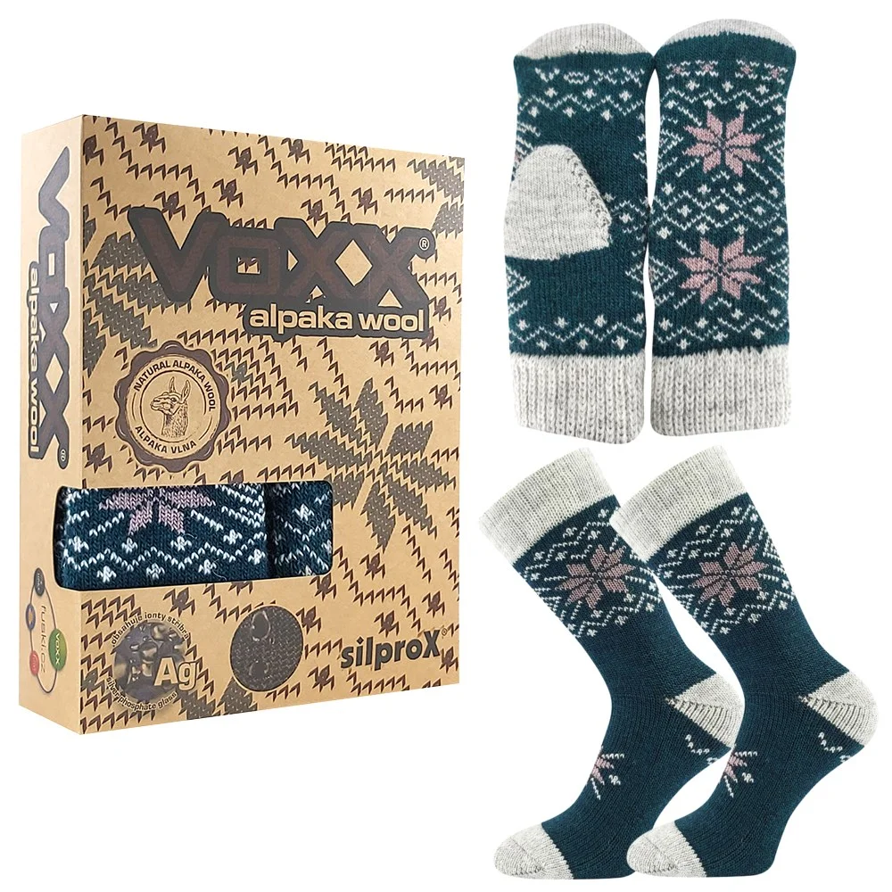 Ponožky VOXX Alta set dark turquoise 1 pack 35-38 118275