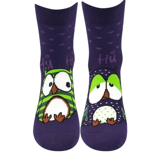 Ponožky BOMA® Pruhana 12 blueberry 3 páry 35-38 120551