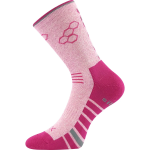 Obrázok z VOXX ponožky Virgo pink melé 1 pár