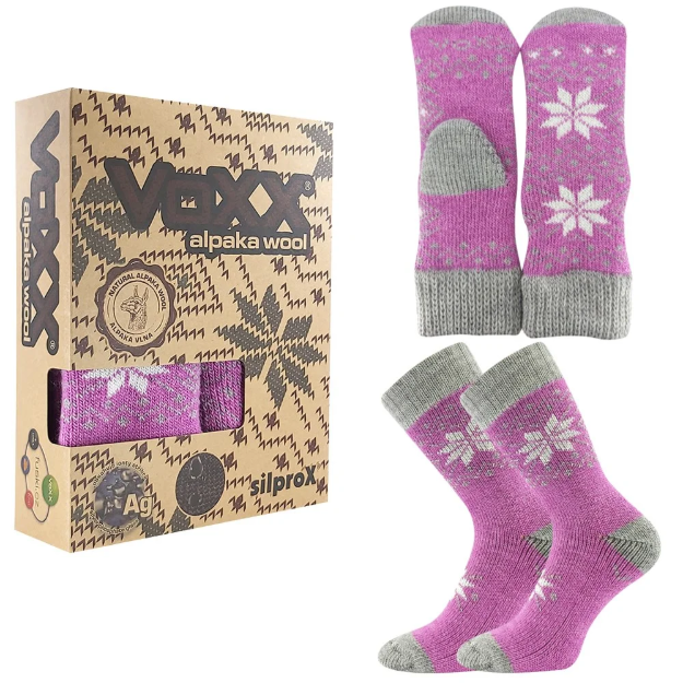 Obrázok z VOXX ponožky Alta set ružové 1 balenie