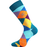 Obrázok z LONKA ponožky Dikarus kockované/mix A 3 páry