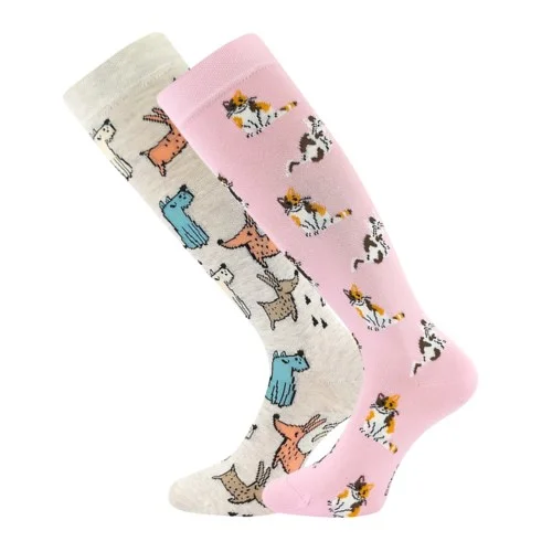 BOMA® ponožky Bivoj 16 mix B - dievča 2 páry 35-38 120539