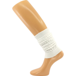 Obrázok z BOMA Ponožky - návleky na lýtko sportovní AEROBIC na fitness BÍLÉ