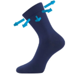 Obrázok z LONKA ponožky Drbambik tmavomodré 3 páry