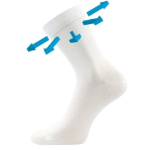Obrázok z Ponožky LONKA Drbambik white 3 páry