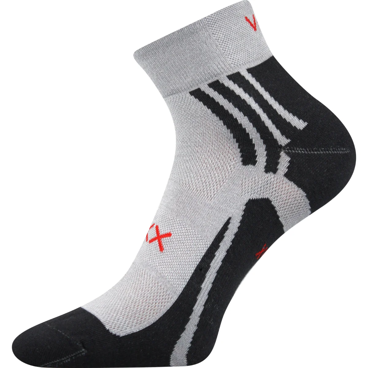 Ponožky VOXX Abra light grey 3 páry 39-42 112277