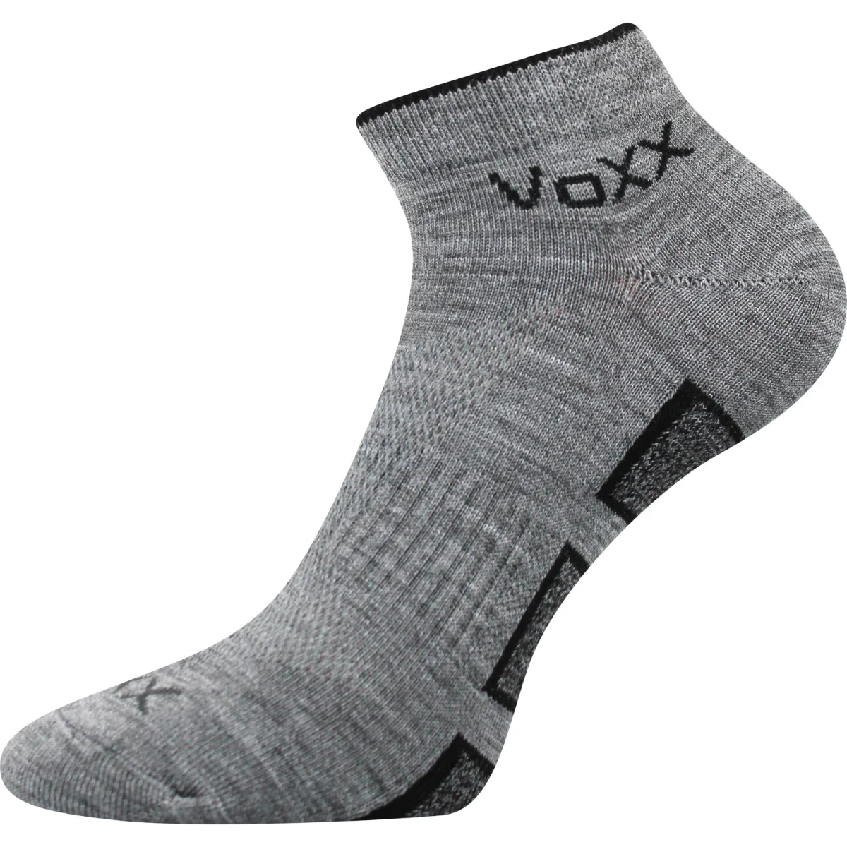 VOXX ponožky Dukaton silproX light grey 3 páry 35-38 100714
