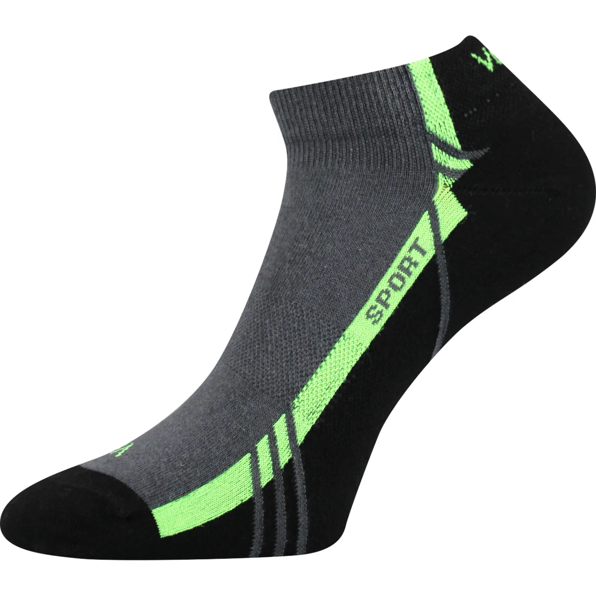 VOXX ponožky Pinas tmavo šedé 3 páry 35-38 113272