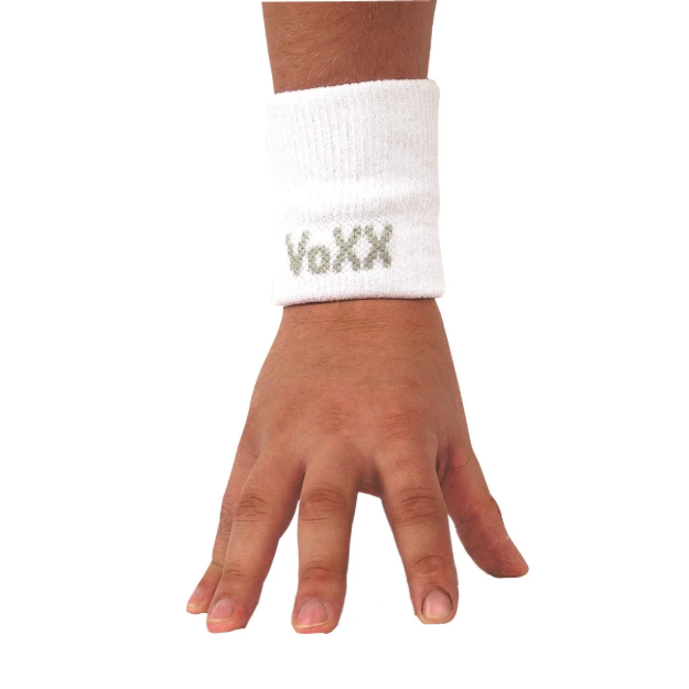 Obrázok z VOXX Potítko sportovní froté bavlněné BÍLÉ