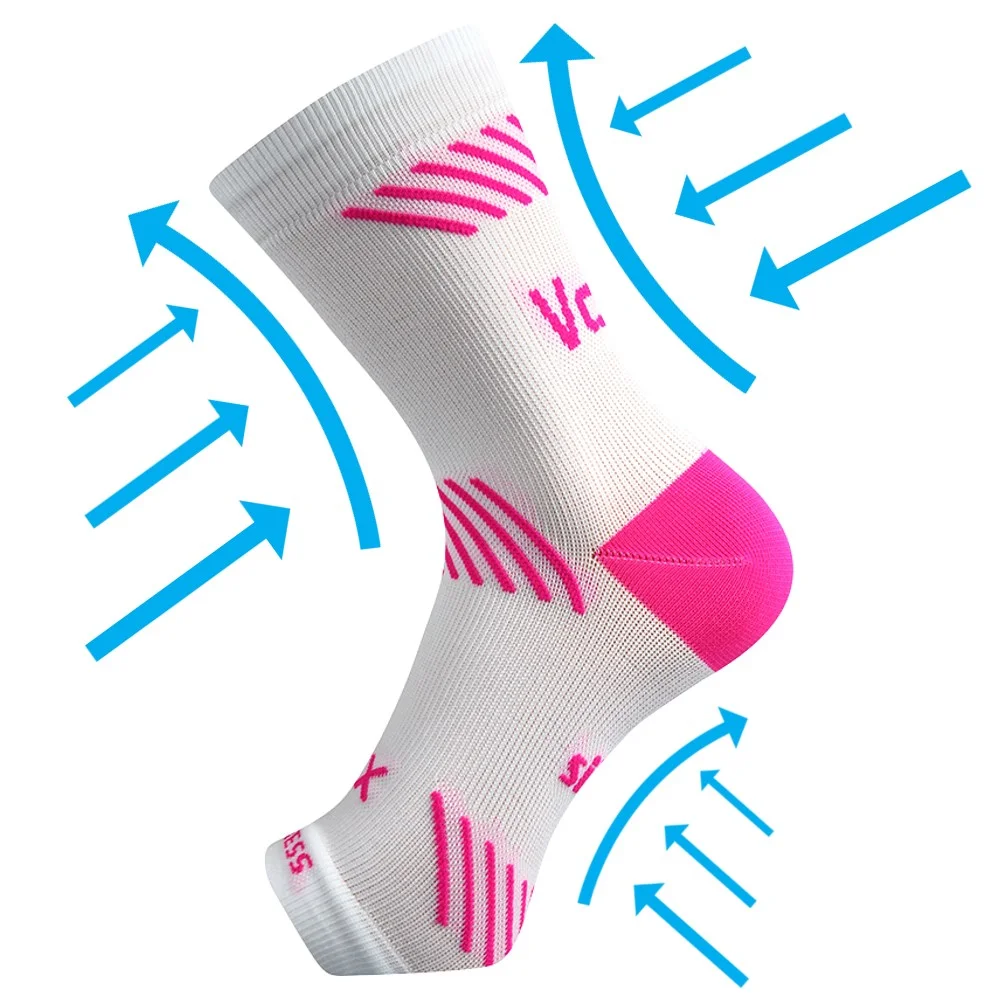 VOXX kompresný návlek Protect členok biely 1 ks L-XL 112584