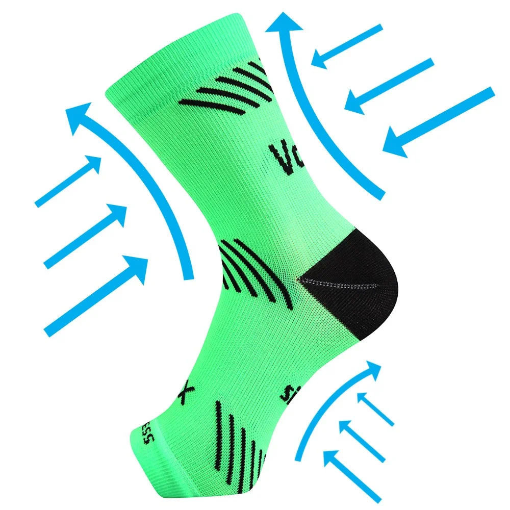 VOXX kompresný návlek Protect členok neónovo zelená 1 ks L-XL 112589