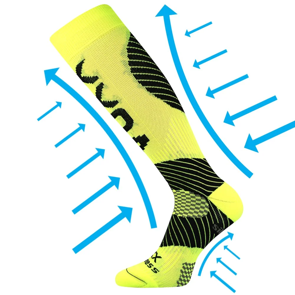 VOXX kompresné ponožky Protect neon yellow 1 pár 43-46 111991