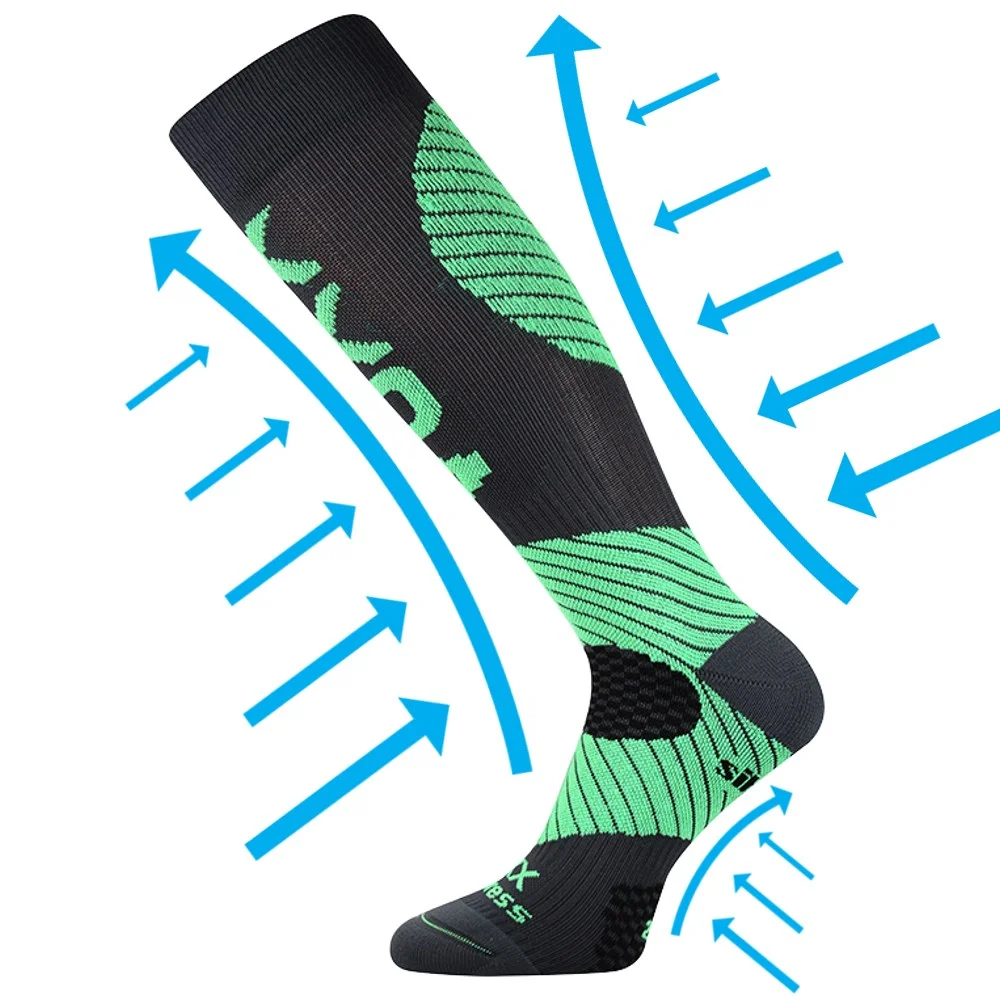 VOXX Protect kompresné ponožky tmavosivé 1 pár 35-38 111970