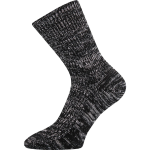 Obrázok z Ponožky BOMA Turnip čierny zvýrazňovač 3 páry