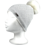 Obrázok z VOXX Mokka čiapka biela/strieborná 1 ks