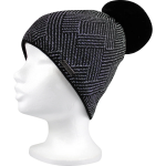 Obrázok z VOXX Mokka čiapka čierna/strieborná 1 ks