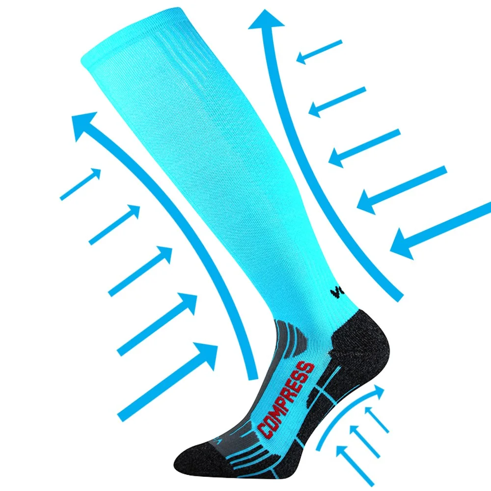 VOXX kompresné ponožky Flex neon tyrkysové 1 pár 39-42 111445