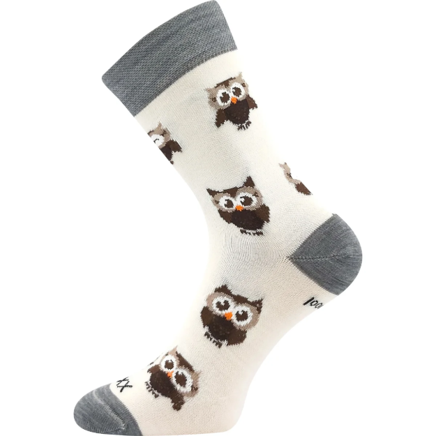 Obrázok z VOXX® ponožky Bubo white 1 pár