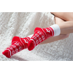 Obrázok z Ponožky BOMA Norway red 1 pár