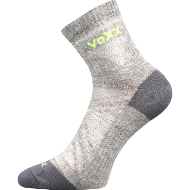 Obrázok z VOXX ponožky Rexon 01 light grey melé 3 páry
