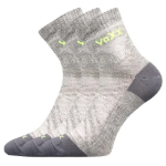 Obrázok z VOXX ponožky Rexon 01 light grey melé 3 páry