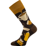 Obrázok z Ponožky LONKA Káva 4 1 ks