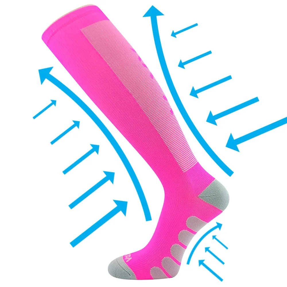 VOXX kompresné ponožky Formig neónovo ružové 1 pár 35-38 117943